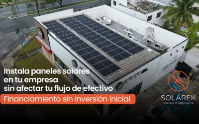 Eco-crédito Empresarial FIDE: paneles solares para empresas sin inversión inicial